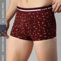 Lux Cozi Men Pack Of 3 Assorted Cotton Trunks COZI_BIGSHOT_SL_PRINT_OE_AST3_3PC-picture-12