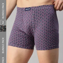 Lux Cozi Men Pack Of 2 Assorted Cotton Trunks COZI_BIGSHOT_LONGS_PRINT_AST3_2PC-picture-31