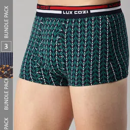 Lux Cozi Men Pack Of 3 Assorted Cotton Trunks COZI_BIGSHOT_SL_PRINT_OE_AST2_3PC-picture-11