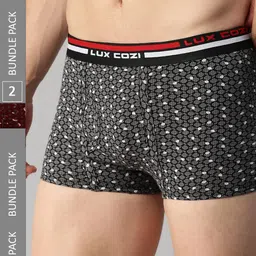 Lux Cozi Men Pack Of 2 Assorted Cotton Trunks COZI_BIGSHOT_SL_PRINT_OE_AST5_2PC-picture-15