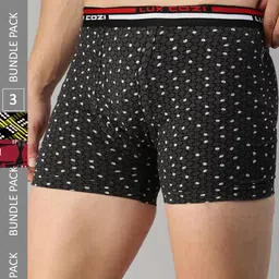 Lux Cozi Men Pack Of 3 Assorted Printed Cotton TrunksCOZI_BIGSHOT_LONGS_PRINT_OE_AST3_3PC-picture-57