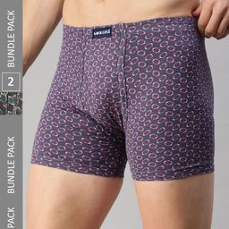 Lux Cozi Men Pack Of 2 Assorted Cotton Trunks COZI_BIGSHOT_LONGS_PRINT_AST3_2PC-picture-37