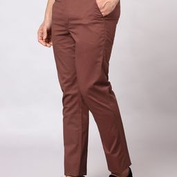 Beyoung Men Slim Fit Mid Rise Regular Trousers-image-82