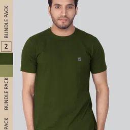 LUX NITRO Pack Of 2 Round Neck Lounge T-shirts-image-80