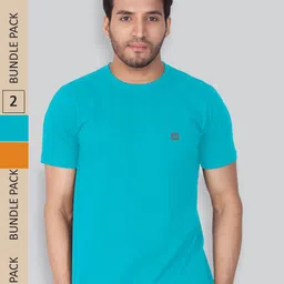 LUX NITRO Pack Of 2 Anti Odour T-shirt-image-82