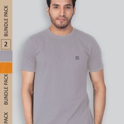LUX NITRO Pack Of 2 Anti Odour Lounge T-shirts-image-76