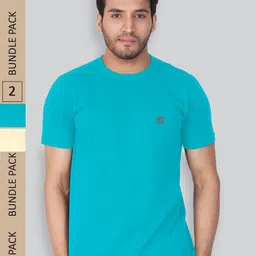LUX NITRO Pack Of 2 Round Neck Lounge T-shirts-image-58