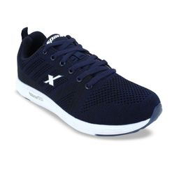 Sparx Men Navy Blue & White SM-379 Mesh Running Shoes-picture-12