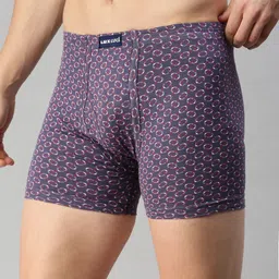 Lux Cozi Men Pack Of 3 Assorted Combed Cotton Trunk image 5