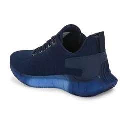 HRX by Hrithik Roshan Men Navy Blue Mesh Lace-Up Memory Foam Walking Non-Marking Shoes image 2