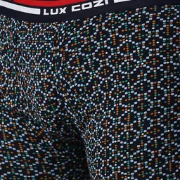 Lux Cozi Men Pack Of 3 Assorted Pure Combed Cotton Trunks COZI_BIGSHOT_LONGS_PRINT_OE_AST2 image 3