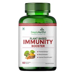 Simply Herbal Plant Based Organic Immunity Booster Capsules-60 Capsules-31