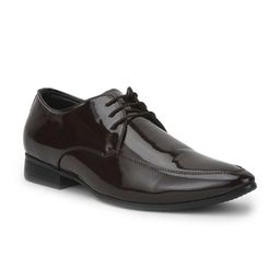 Liberty Men Brown Solid Formal Derbys-image-17