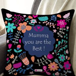 Indigifts Floral Printed Pre-Filled Cushion-image-18