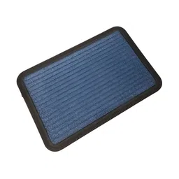 Aura Blue High Water Absorbent Anti Slip Doormat-38