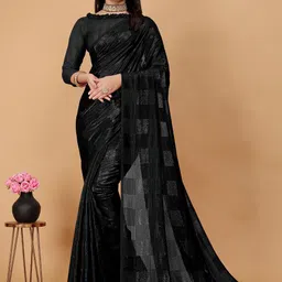 K 5 Fashion Embroidered Pure Georgette Saree-image-74
