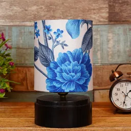 Foziq Brown Printed Table Lamp-25