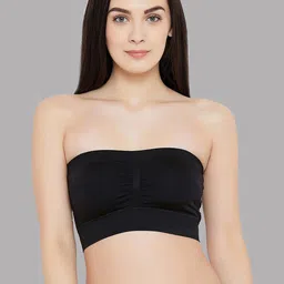 DressBerry Seamless Medium Coverage Lightly Padded Bandeau Bra-23