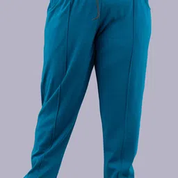 CUPID Women Plus Size High-Rise Cotton Track Pants-picture-45