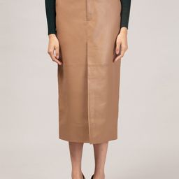20Dresses Women Brown Solid Straight Midi Skirts-image-87