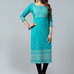 Jevi Prints Bandhani Printed Pure Cotton Straight Kurta-19