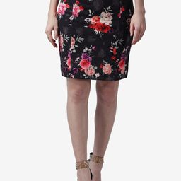 Popwings Floral Printed A-line Skirt-image-21