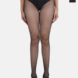 SECRETS BY ZEROKAATA Pack Of 2 Fishnet Pantyhose Stockings-image-87