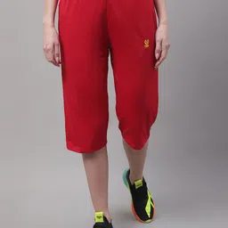 VIMAL JONNEY Women Solid Cotton Capris-picture-36