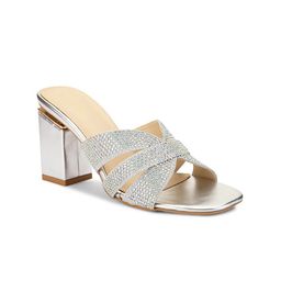 pelle albero Peep Toes Block Heels with Bows image 5