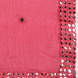 Dupatta Bazaar Embroidered Dupatta with Mirror Work image 5