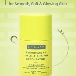 Hyphen Resurfacing 10% AHA BHA PHA Exfoliator - 50g-45