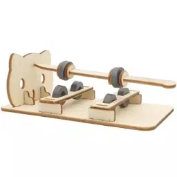 DIY Wooden Levitating Magnet STEM Kit for Kids-12
