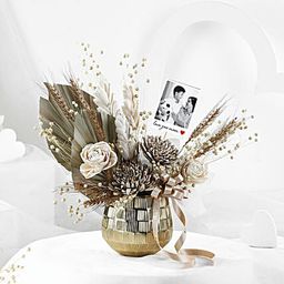 Personalised Fridge Magnet N Rustic Charm Floral Pot-24