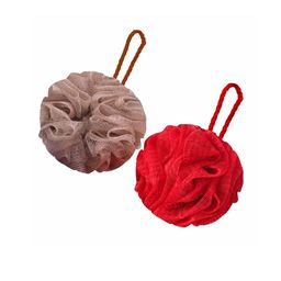 GUBB Set of 2 Bath Loofah - Pebble & Coral-54