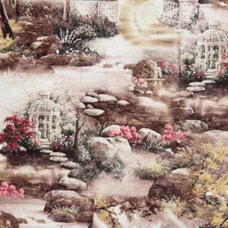 Arrabi Set Of 5 Multicolor Printed Square Cushion Covers image 2