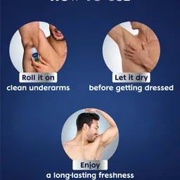 Nivea Men Set of 2 Fresh Power Long Lasting Roll On Deodorants - 50 ml Each image 5