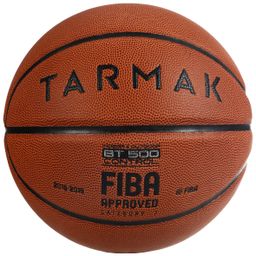 Basketball Ball FIBA APPROVED Size 7 Indoor and Outdoor BT500 Orange-image-80