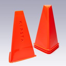 Football Training Cones 30cm 4-Pack Essential - Orange-image-92