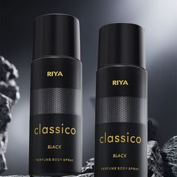 RIYA Set Of 2 Classico Black Deodorant - 150 ml Each-image-24