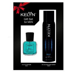 KELYN Men Bold EDP With Body Spray-4