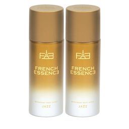 FRENCH ESSENCE Men Set Of 2 Luxury Jazz Long Lasting Deodorant - 150ml Each-63