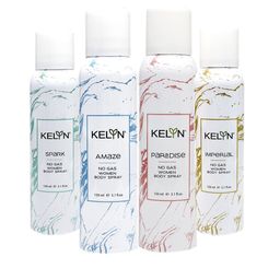 KELYN Women Set of No Gas Body Spray-Spark, Amaze, Paradise & Imperial - 150 ml Each-18