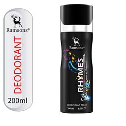 Ramsons Set Of 2 Deodorants 200ml Each- Exotica Intense & Rhymes with Red ZX Deo Talc 100g image 3