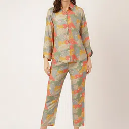 Divena Printed Shirt With Trouser-image-16