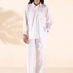 trueBrowns Malang Cotton Shirt With Trouser Co-Ords-image-8