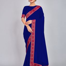 CastilloFab Pure Georgette Saree-image-60
