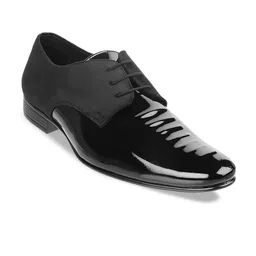 WALKWAY by Metro Men Black Solid Formal Derbys-image-21