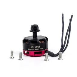 EMAX RS2205 2300KV Brushless DC Motor for FPV Racing Drone Black Cap (CW Motor Rotation) - RS2873/RS4665 image 2