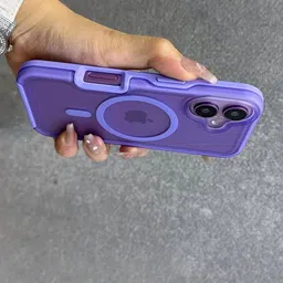 Luxury Kase LK173 Matte Translucent Armor Shockproof Mag-Safe iPhone 16 Back Case-picture-22