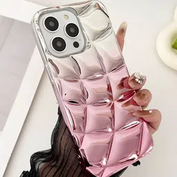 Luxury Kase LK146 Electroplated Cushion Gradient iPhone 14 Pro Max Back Case-image-85